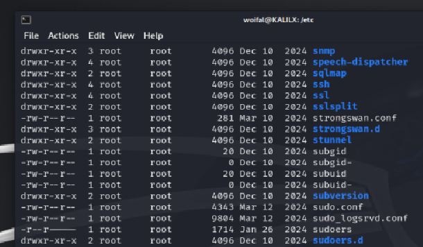 linux bash file permissions (user rights) listed via ls -l